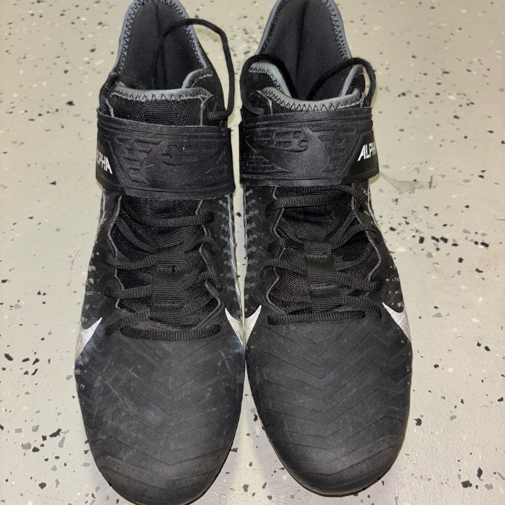 Nike Black and Gray Men's Shoes